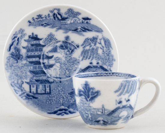 Miniature Cup and Saucer c1903